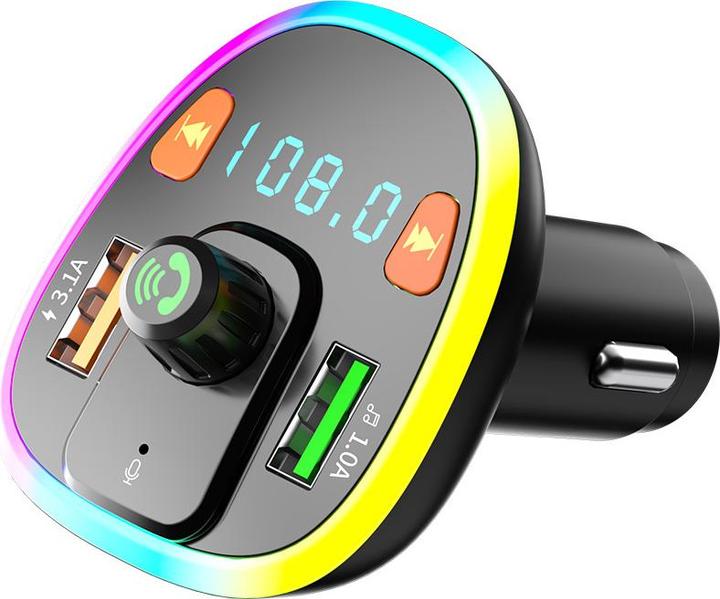 Actual product image Maxlife FM transmitter Bluetooth MXFT-03 black