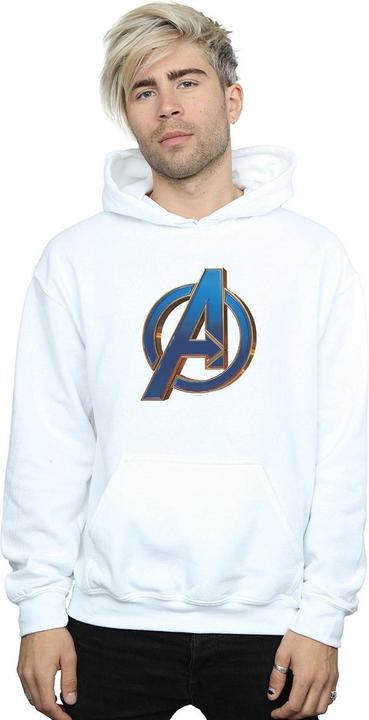 Immagine prodotto Avengers Endgame Heroic Logo Felpa con Cappuccio Uomo (4XL)