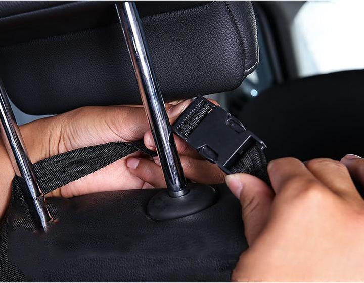 Produktbild Hurtel Auto-Organizer auf der Rückseite des Rücksitzes für den Kofferraum, schwarz