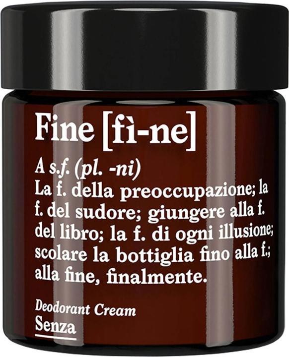 [fì-ne] Senza Deodorant Cream (Crème)