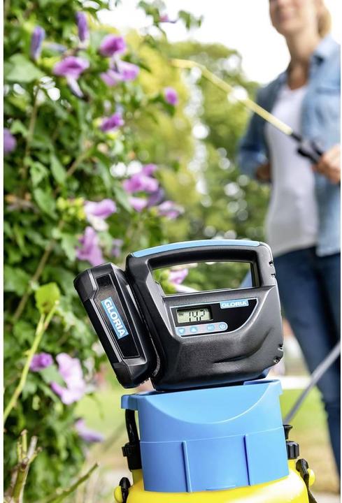 Actual product image Gloria Haus und Garten Battery compressor (2.50 bar, 80 l)