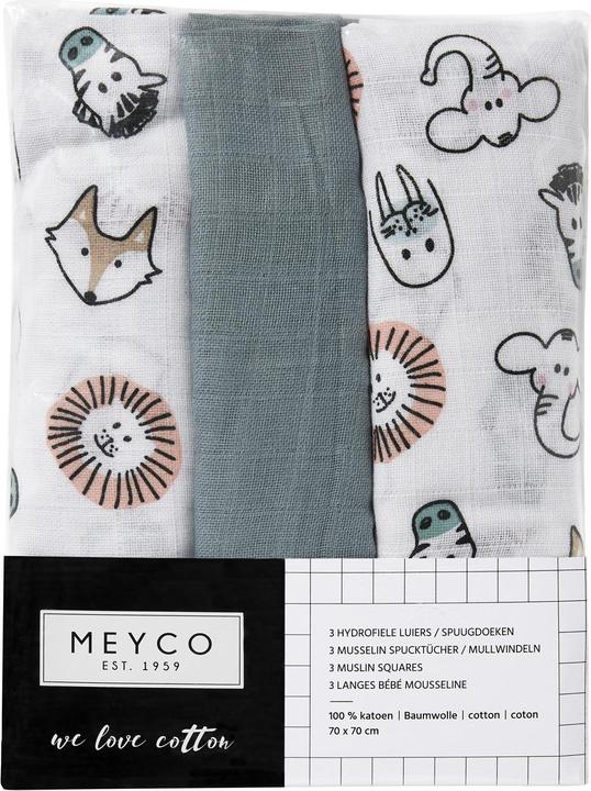 Productafbeelding Meyco Mousseline luiers (70 cm, 70 cm)