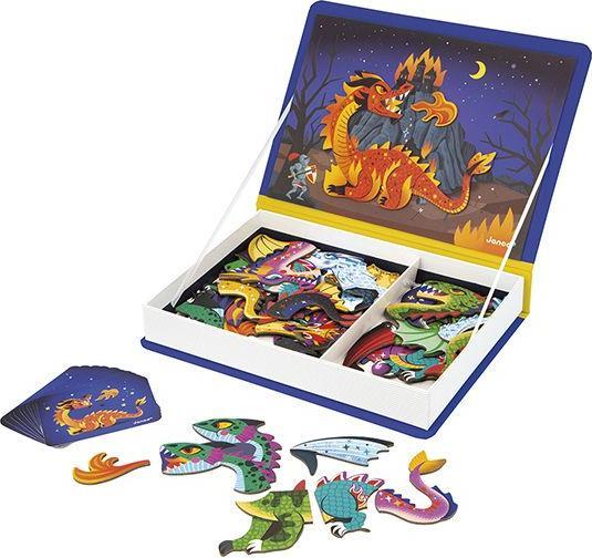 Image du produit Janod Livre magnétique Dragon
