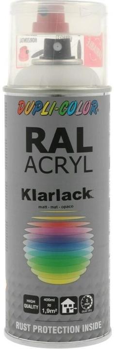 Dupli-Color Trasparente acrilico incolore opaco (Opaco incolore, 0.40 l)