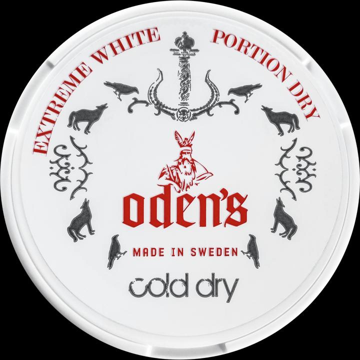 Odens Cold Dry Extreme White Portion (White Portion, 22 mg)