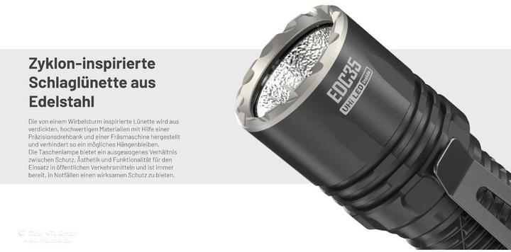 Immagine prodotto Nitecore EDC35 (12.40 cm, 5000 lm)