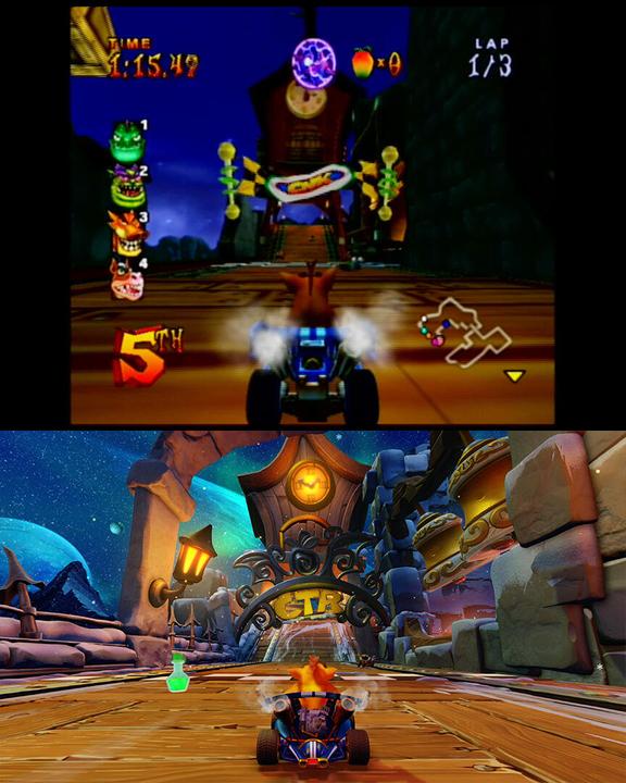Actual product image Activision Crash Team Racing: Nitro Fueled (PS4, FR)