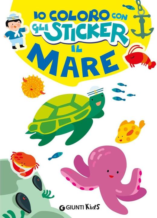 Immagine prodotto Io Coloro Con Gli Stickers. Il Mare
