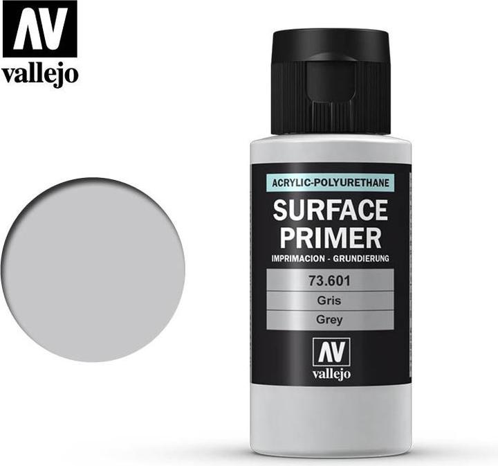 Vallejo Surface Primer - Grey 60ml (73.601)