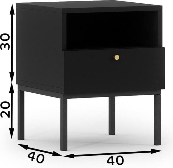 Actual product image ELTAP Lanzzi (40 x 40 x 50 cm)