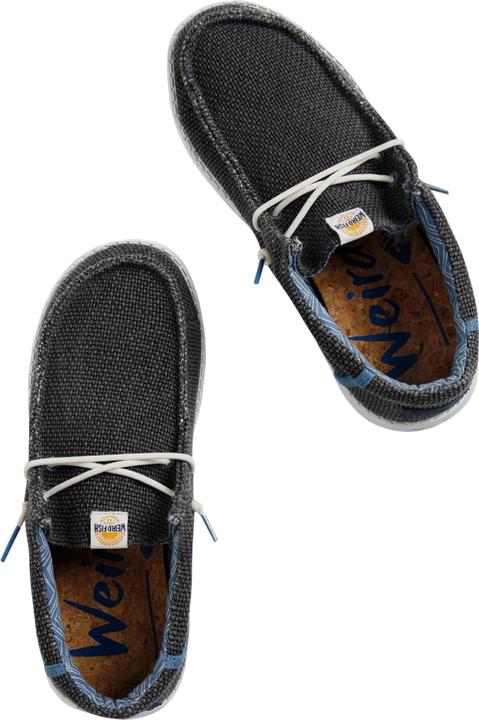 Actual product image Weird Fish Mens Danio Canvas Slip-on Shoes (44.5)