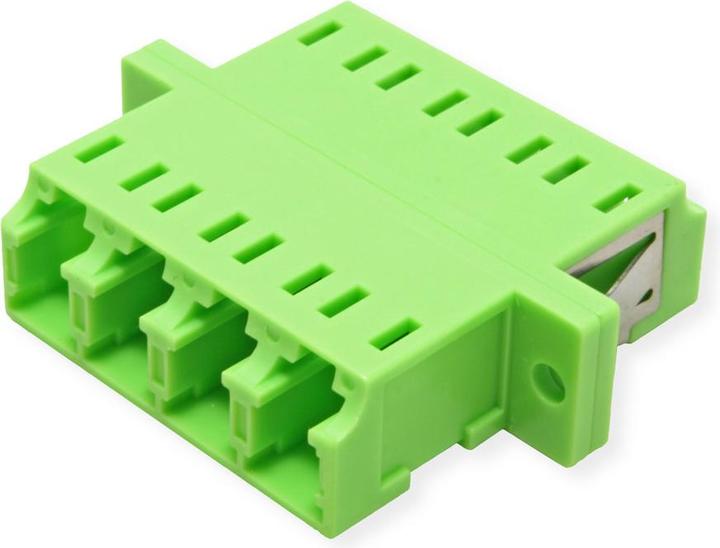Produktbild Roline LWL-Kupplung LC vierfach, Multimode, OM5, Z (UTP, CAT6, 7 m)