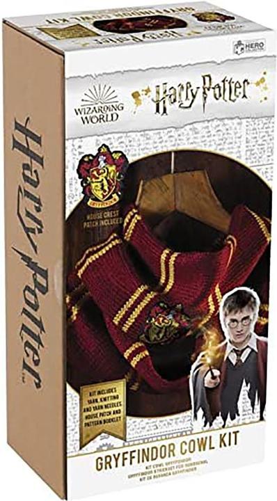 Produktbild Thumbs Up Harry Potter Strickset Schlauchschal Gryffindor