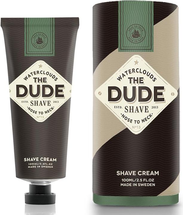 Actual product image Waterclouds The Dude (100 ml, Shaving cream)