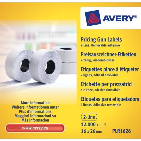 Actual product image Avery Price labeller labels