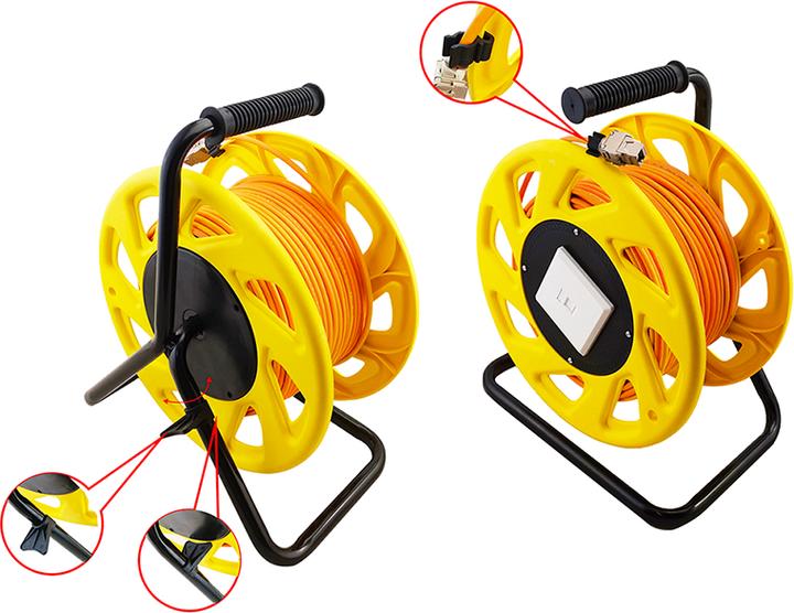 Actual product image LogiLink Network cable (S/FTP, CAT6a, 60 m)