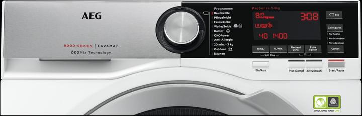 Produktbild AEG L8FE 86484 (8 kg, Rechts, Links)