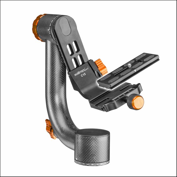 Produktbild Walimex pro pro Gimbal Head C15 (3-Wege-Neiger)