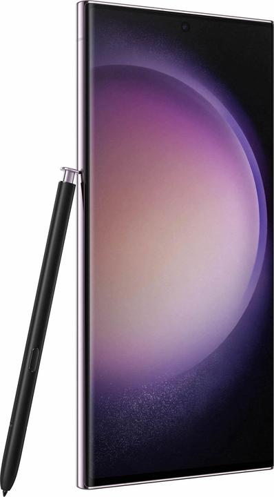 Produktbild Samsung Galaxy S23 Ultra (256 GB, Lavender, 6.80", SIM + eSIM, 200 Mpx, 5G)