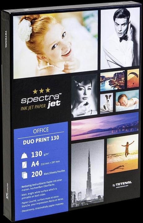 Produktbild Tetenal Spectra Jet Duo Print 200 Blatt 130 g A 4 (130 g/m², 200 x, A4)