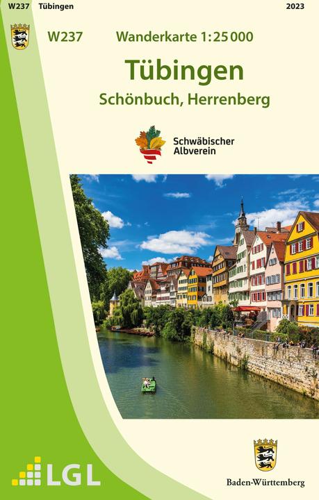 Produktbild W237 Wanderkarte 1:25 000 Tübingen