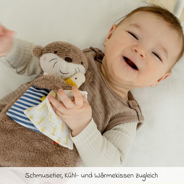 Produktbild Fehn Wärme-Stofftier Otter (26 cm)