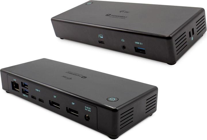 i-tec TB3CDUALDPDOCKPDCH + PD 85W (Thunderbolt, 269 Havens)