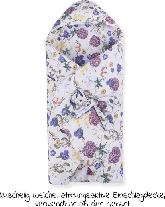 Image du produit Hauck Snuggle so Cosy Beige Floral (75 x 75 cm)