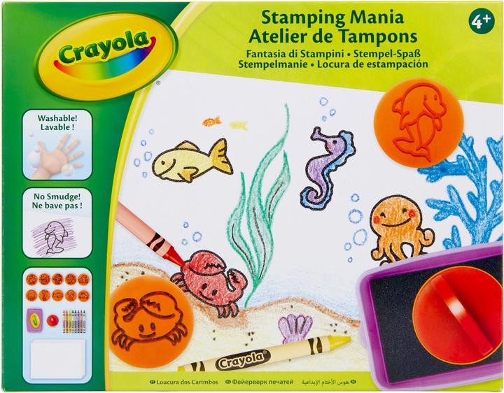 Produktbild Crayola Craft Set Tierstempel Set