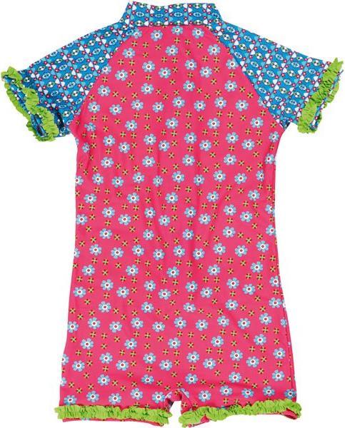 Image du produit Playshoes Protection UV une pièce fleurs (74, 80)