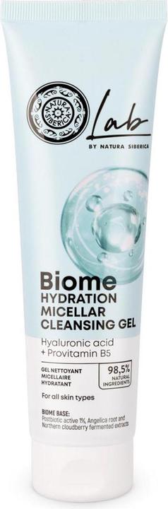 Natura Siberica Lab Biome Hydration Micellar Face Cleansing Gel 140ml (Gel, 140 ml)