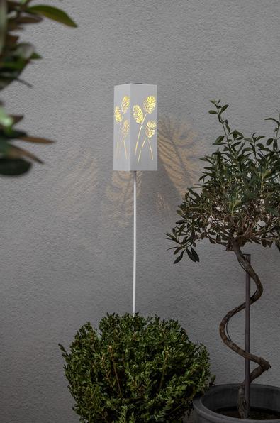 Immagine prodotto Star Trading Decorazione Luce Solare Albaleaf, Bianco (IP44)