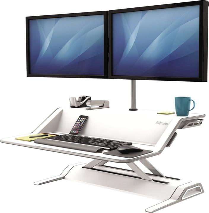 Actual product image Fellowes Double monitor arm Lotus (Table, 27")