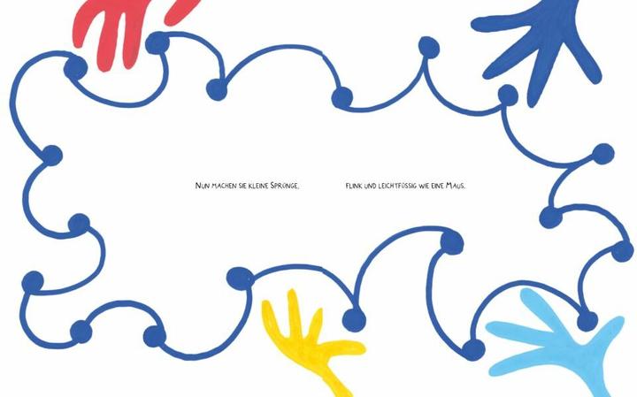 Produktbild Tanz der Hände – das Mitmach Buch (Deutsch, Hervé Tullet, 2022)