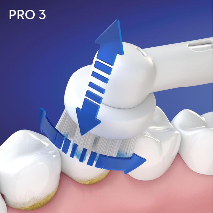 Produktbild Oral-B Pro 3 3000 Sensitive Clean (Oszillierende Zahnbürste)