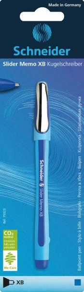 Produktbild Schneider Kugelschreiber Memo (Blau, 1 x)