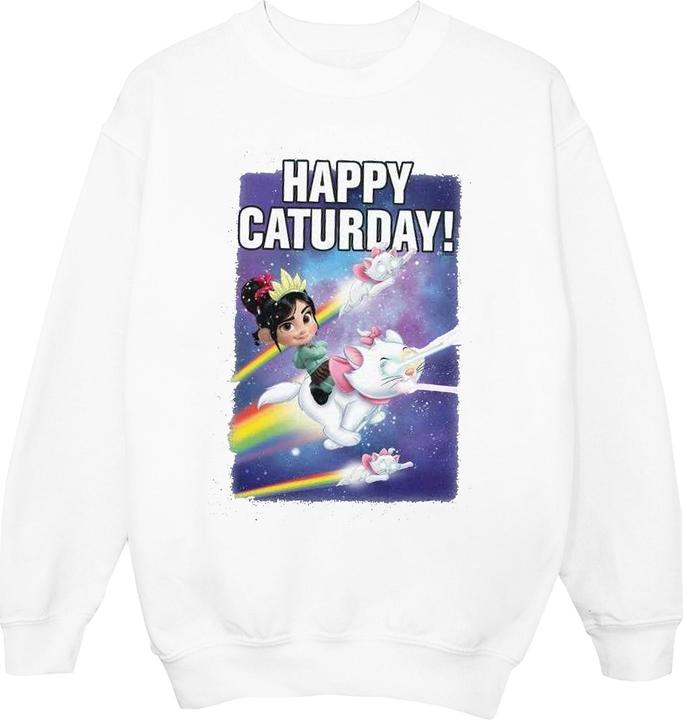 Disney Wreck It Ralph Happy Caturday Sweatshirt Mädchen