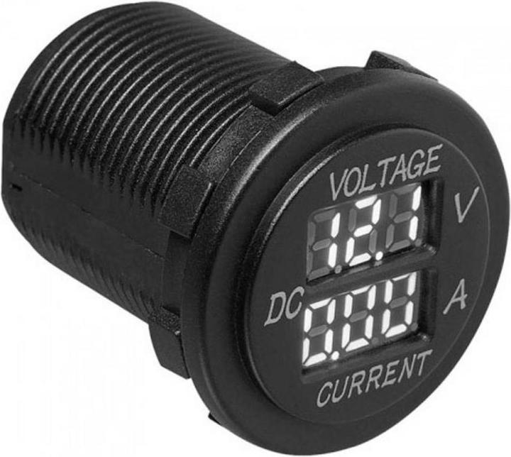 Actual product image ProPlus Built-in volt ammeter 6-30V / 0-10A