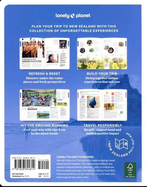 Produktbild New Zealand (Englisch, Lonely Planet, 2022)