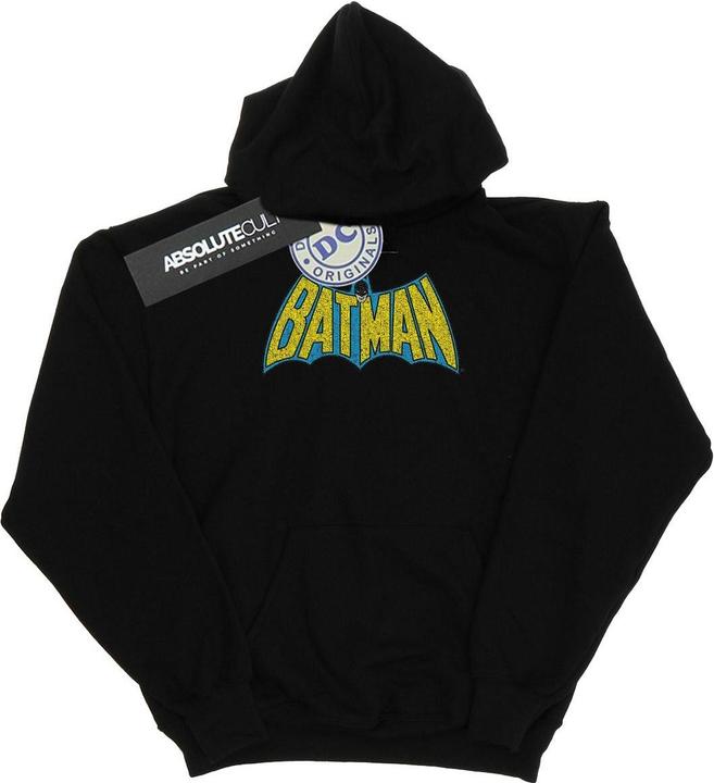 Batman Crackle Logo Kapuzenpullover (XL)