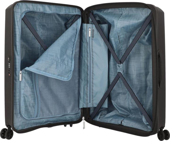 Actual product image American Tourister Travel Case Aerostep 66.5 L, Black (80 l, M (50 - 90l))