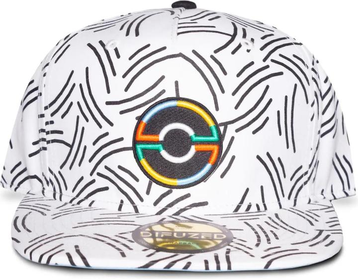 Difuzed POKEMON - Pokeball Blanche - Casquette ajustable (One Size)