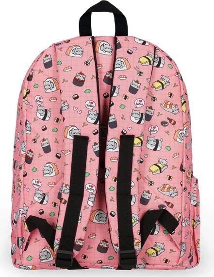 Actual product image Legami Rucksack Sushi Cat My Backpack