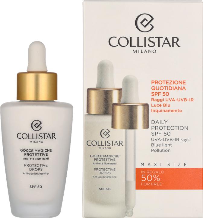 Produktbild Collistar Protective Drops Sun Protection Factor 50 (Sonnencreme Gesicht, SPF 50, 50 ml)