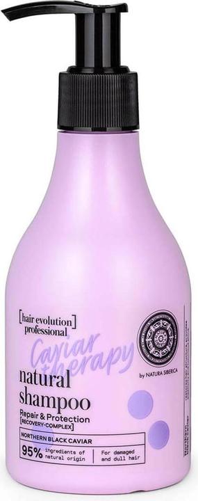 Natura Siberica Siberica Professional Hair Evolution Professional Caviar Therapy Natural Shampoo Repair & Protection (245 ml, Flüssiges Shampoo)