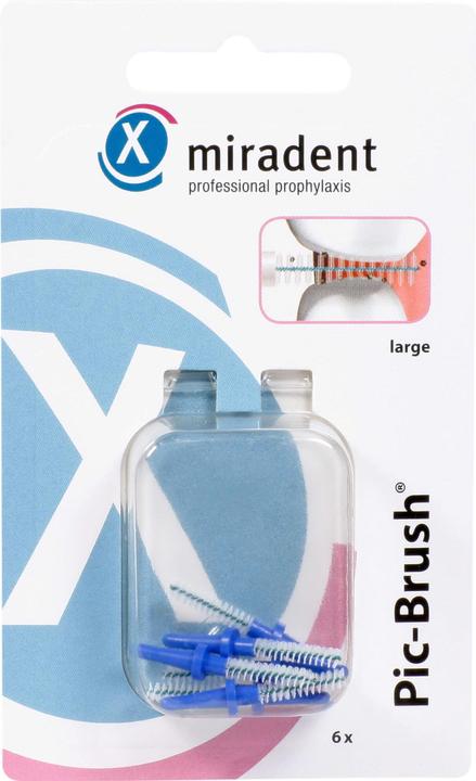 Miradent Pic-Brush Refill Ersatzbürsten (6 x)