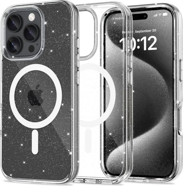 Actual product image Tech-Protect FlexAir Hybrid MagSafe Case for iPhone 16 Pro Max - Clear (Apple iPhone 16 Pro Max)