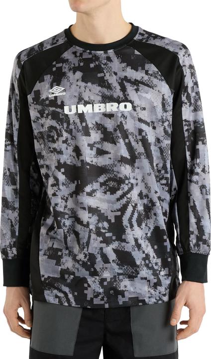 Actual product image Umbro Mens Printed Long-Sleeved Jersey (S)