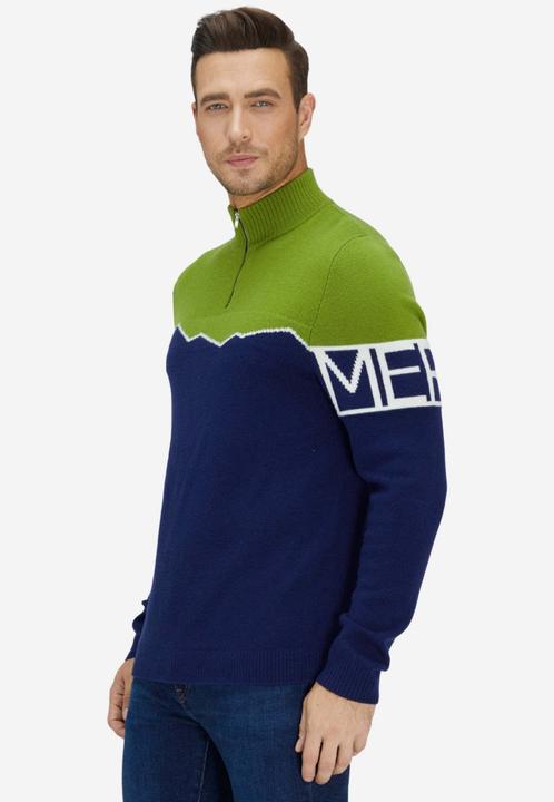 Immagine prodotto Bellemere Maglione Merino Super Fine Mountain Print (S)