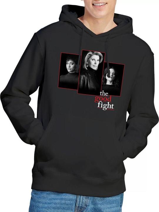Immagine prodotto The Good Fight Felpa con Cappuccio Cast Uomo (XL)